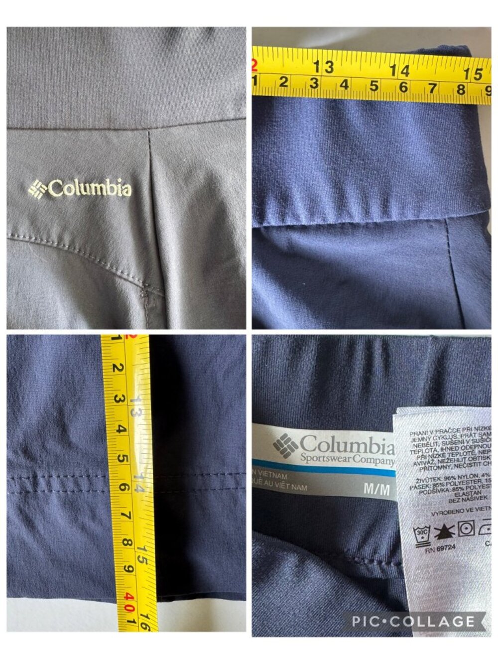 Columbia Womens Outdoor Stretch Skort Skirt Purple M Nylon Blend Activewear - Picture 4 of 16
